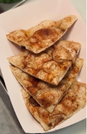 Cinnamon Sugar Naan
