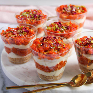 Gajar Halwa Cake
